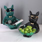 French Bulldog Figurine Fruit Snacks Candy Tray - Frenchie Bulldog Shop