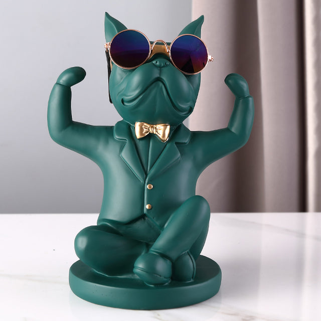 French Bulldog Figurines Cup Holder - Frenchie Bulldog Shop
