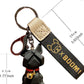 Stylish French Bulldog Bell Keychain - Frenchie Bulldog Shop