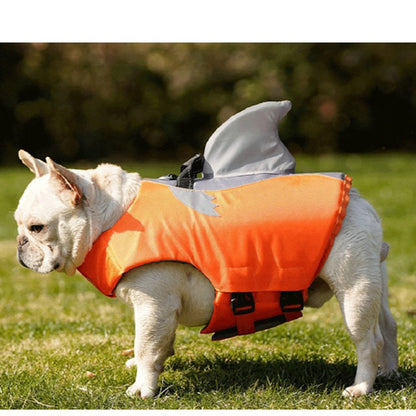 Frenchie Shark Life Vest Summer Reflective Swimwear - Frenchie Bulldog Shop