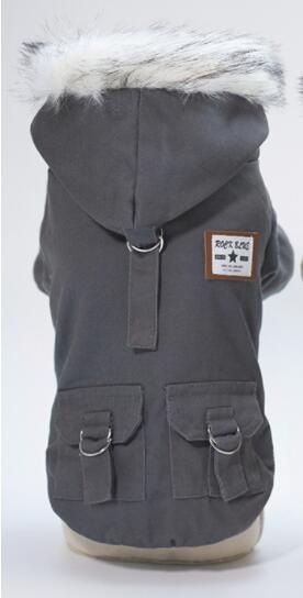 Trench Coat Windproof Jacket For French Bulldog (CS4) - Frenchie Bulldog Shop