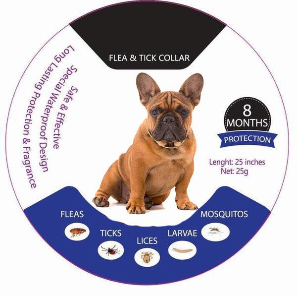 DEFEAX ™ PRO GUARD FLEA AND TICK COLLAR FOR FRENCHIES - Frenchie Bulldog Shop