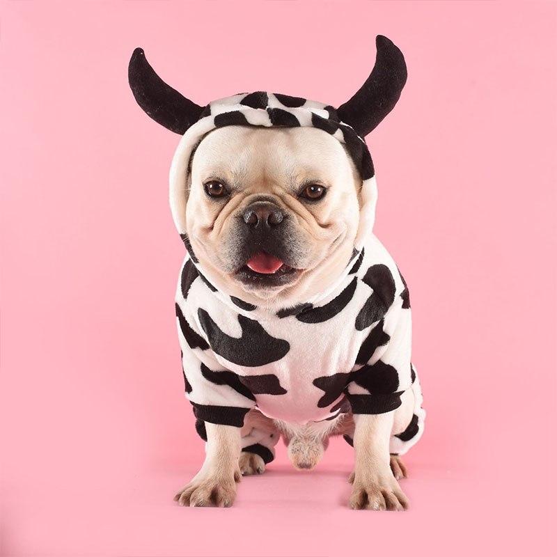 i'm a cow -  French Bulldog Jumpsuit - frenchie Shop