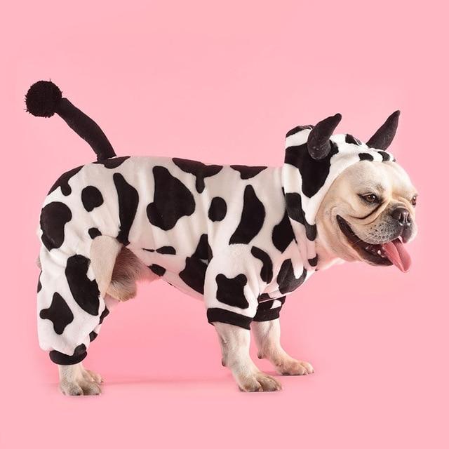 i'm a cow -  French Bulldog Jumpsuit - frenchie Shop