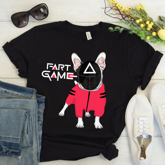 Fart Game - Unisex T-Shirt - Frenchie Bulldog Shop