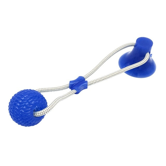 suction tug toy for teething puppies