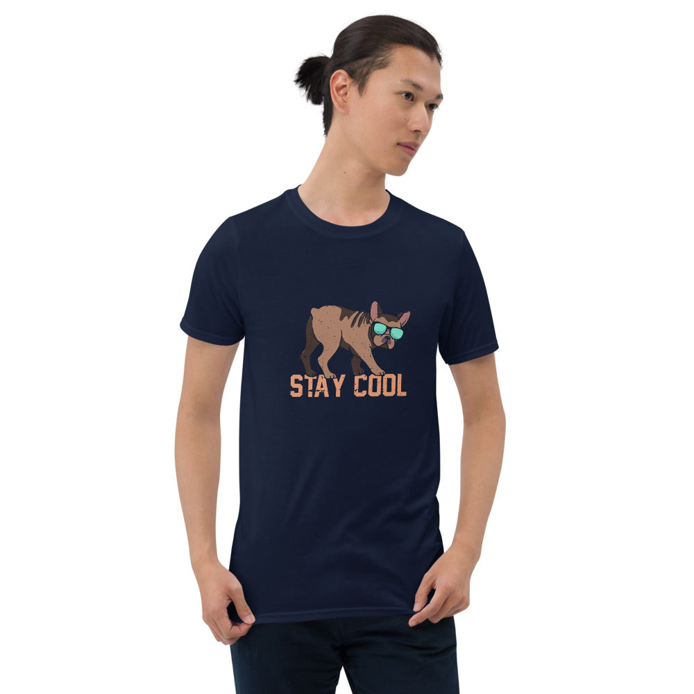 Stay Cool - Short-Sleeve Unisex T-Shirt - Frenchie Bulldog Shop