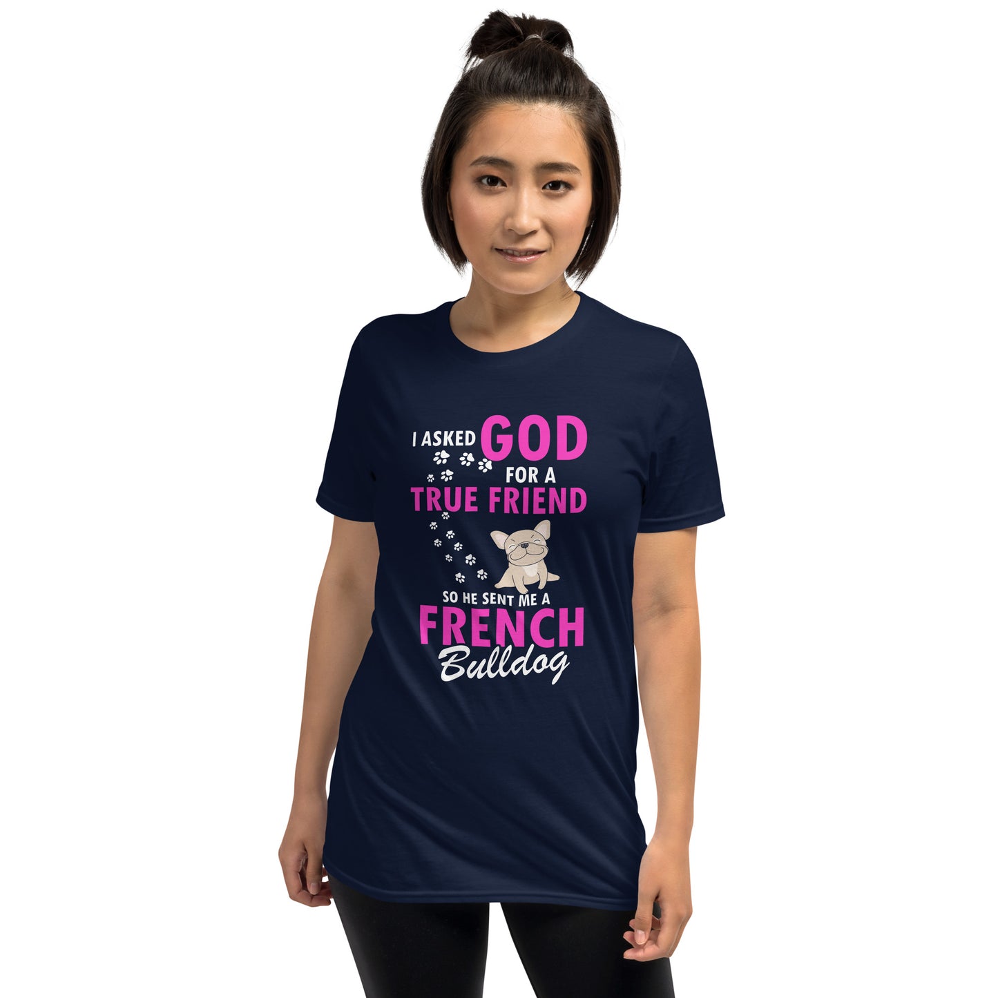 True Friend - Frenchie Unisex T-Shirt - Frenchie Bulldog Shop