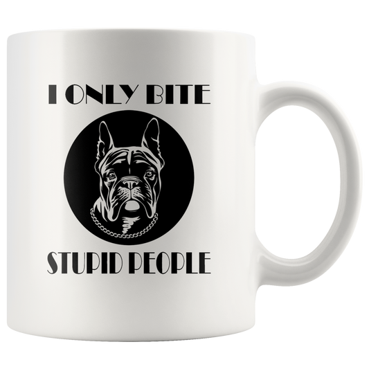 I bite - Mug - Frenchie Bulldog Shop